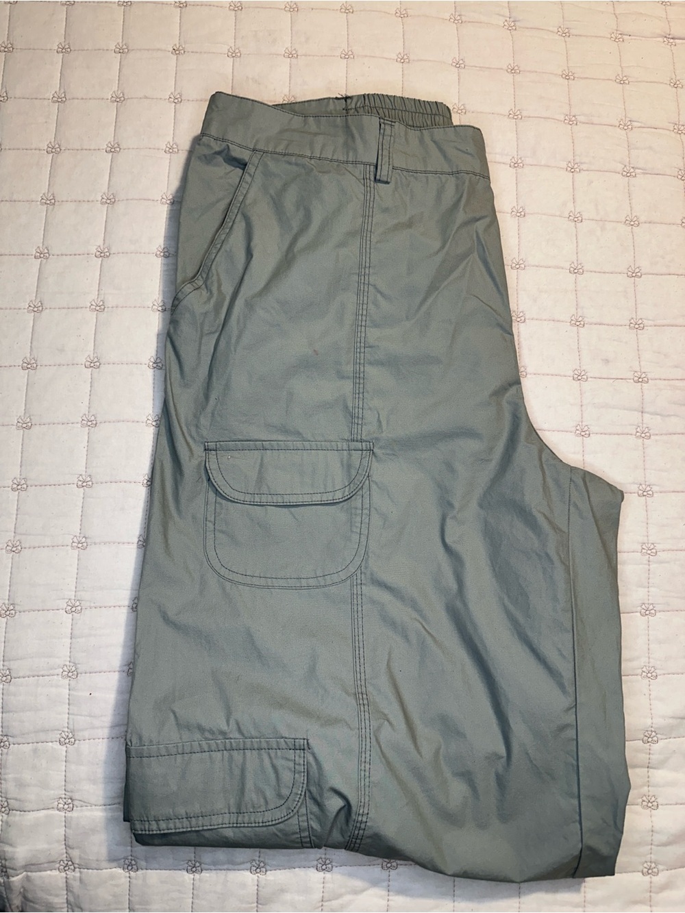 wild fable Cargo/Parachute Pants with Pink Floral-Butterfly Print - Picture 8 of 11